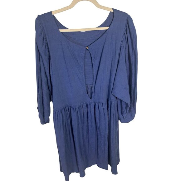 Free People Beach Get Obsessed Babydoll Dress Medium - Picture 2 of 8